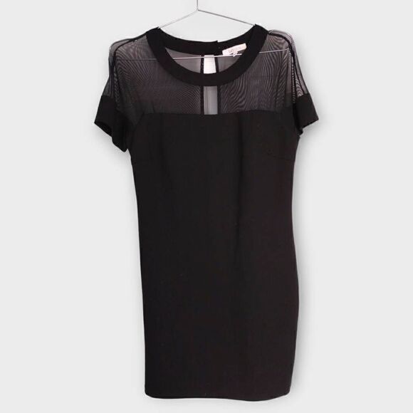 Lucy Paris Womens Dress Sz Large Black Stretch Witchycore Halloween Whimsicore - Picture 1 of 9